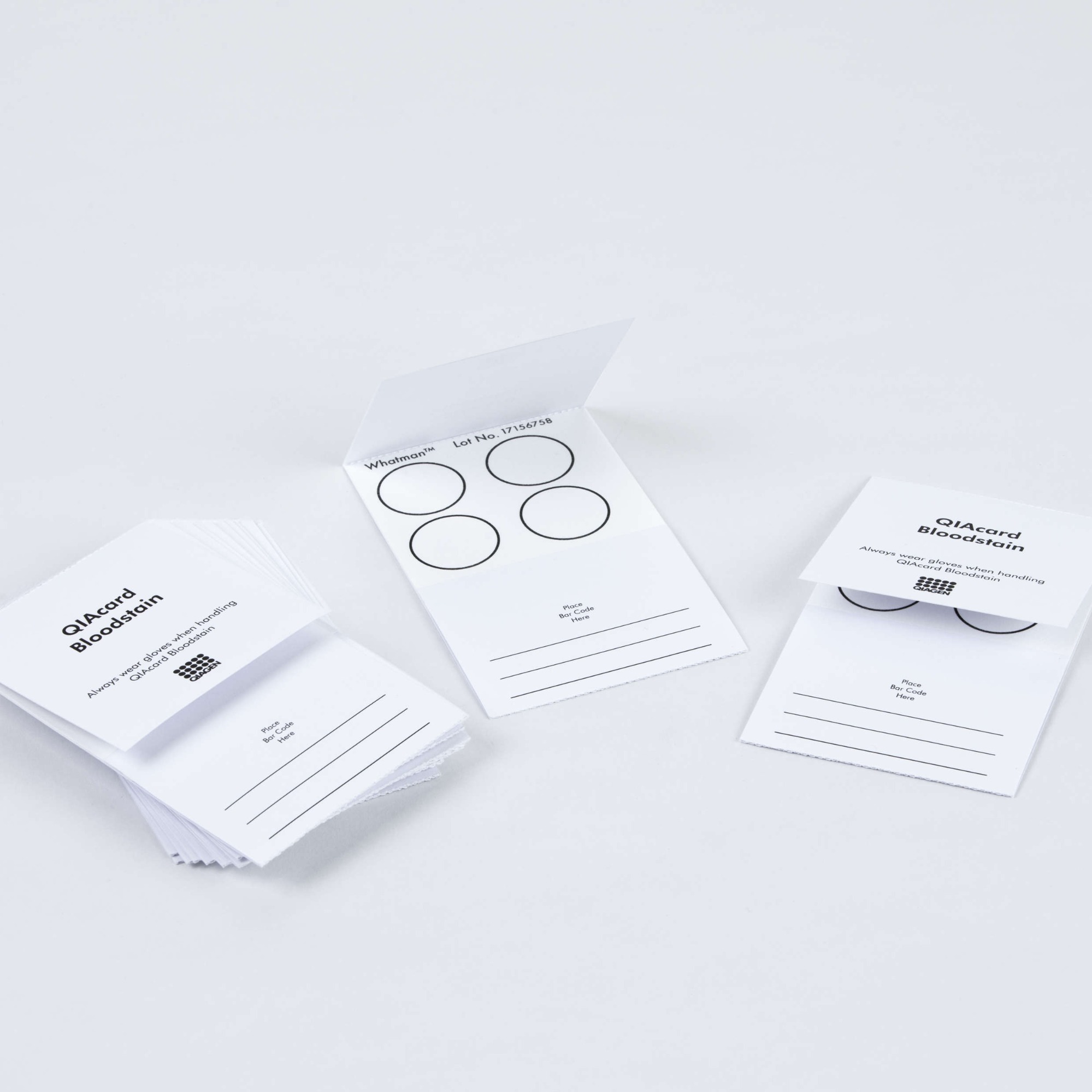 Qiagen Blood Stain Cards, 100/Pk | Tisch Scientific