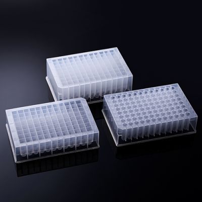 2.2ml PP Deep-Well Plate w/out Cap. 1 Case of 96