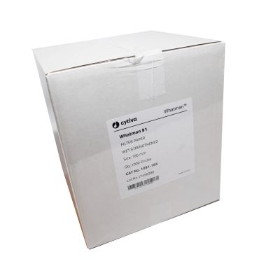 Grade 91 Qualitative Filter Paper Wet-Strengthened, 185mm Circle, Pks of 100, 1000ct