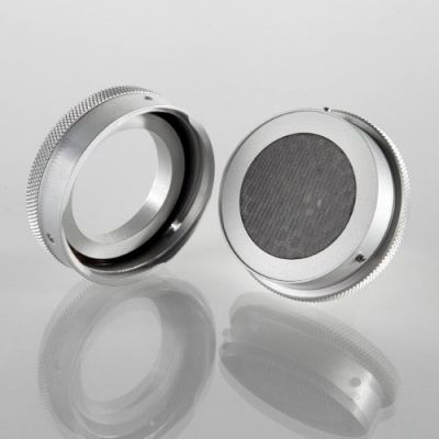 Filter Holder 47mm, Open-Face, Aluminum, 1/Pk