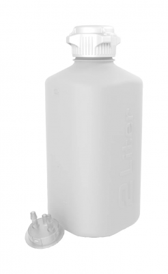 HD Bottle, 2L, PP, 53B Cap, 1/4" HB, 1/EA