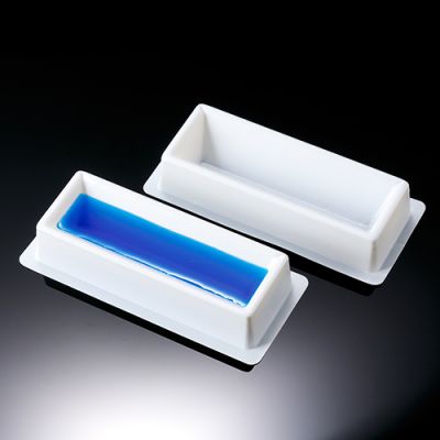25ml Capacity White Polystyrene Sterile Solution Basins. 100/Pk