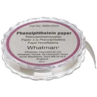 Acid-Alkali Universal pH Indicator, Phenolphthalein (100 pcs)