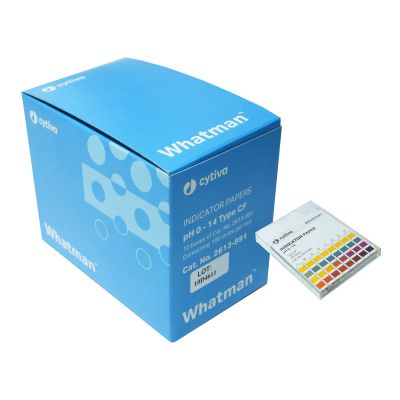 Color Bonded, 0.0 to 14.0 Range, 6x80mm, pH Indicators & Test Papers, 100/Pk
