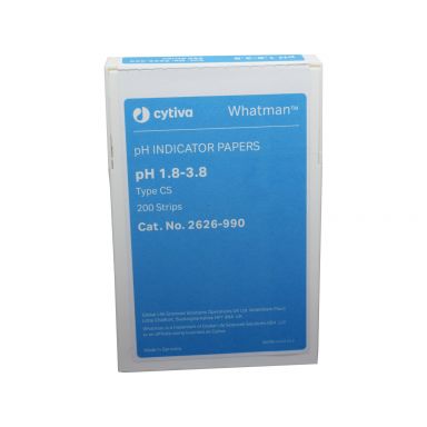 Integral Comparison Strip, 1.8 to 3.8 Range, 11x100mm, pH Indicators, 200pk