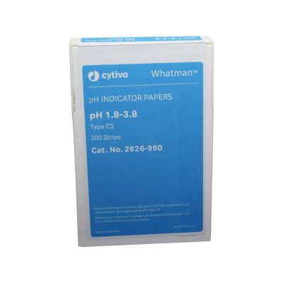 Integral Comparison Strip, 1.8 to 3.8 Range, 11x100mm, pH Indicators, 200pk
