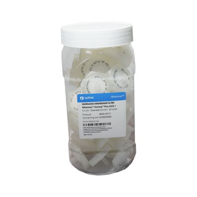 Anotop Plus 25mm Syringe Filter w/GMF PreFilter, 0.1um, 50 Pk
