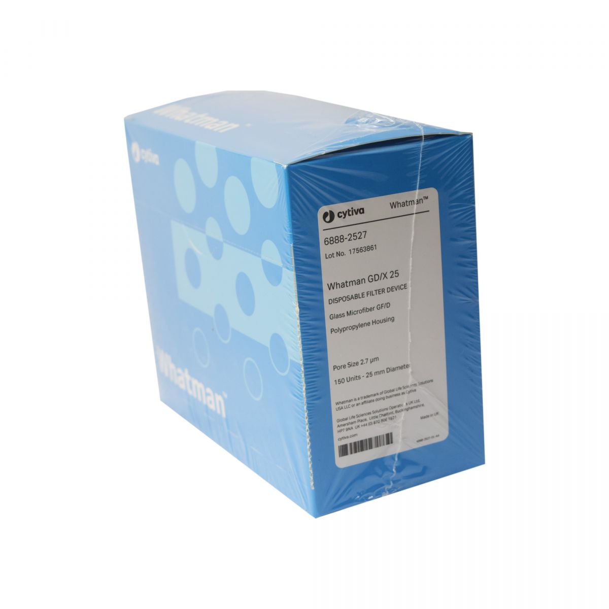 Tisch Scientific | Whatman GD/X 25mm Syringe Filter, Glass