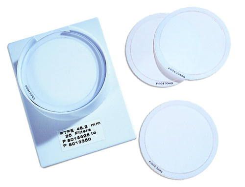 TE-7592-104, WHATMAN PM2.5 PTFE 46.2mm PP Ring Supported, Number Filters, 50/pack