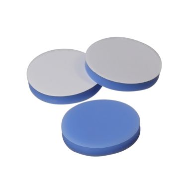 Blue PTFE/White Silicone 17.5 x 1.5mm Vial Septa, 100/Pk