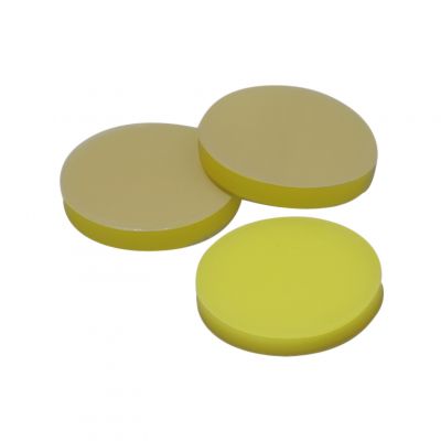 Natural PTFE/Yellow Silicone 20x3mm Vial Septa, 100/Pk