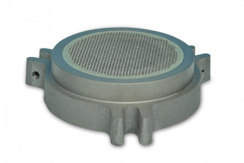 TE-1008-2, 4 inch Filter Holder Body with Stainless Steel Screens