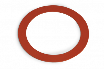 TE-1008-8 Silicone Filter Holder Gasket - 4&frac12;" OD for PUF Dual Module