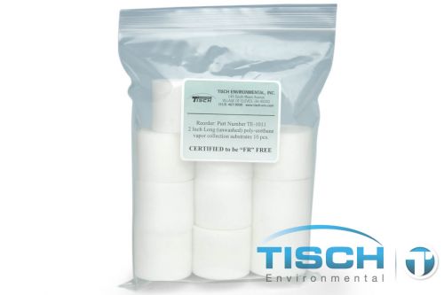 TE-1011, 2 inch Long Polyurethane Foam Vapor collection substrate, 10/pk