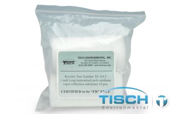 1" Long Polyurethane Foam Vapor Collection Substrate, 10/pk