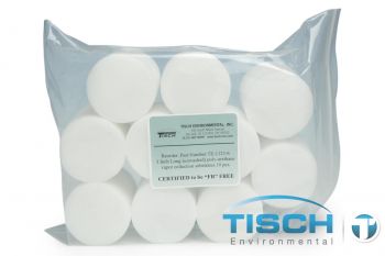 3" x 3" Polyurethane Foam Substrate for EPA Air Sampling, 10/pk