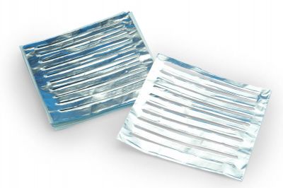 TE-230-AL, Aluminum Foil Slotted Collection Substrates, 25/box