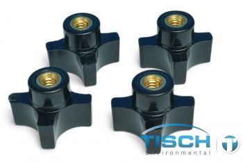 Plastic Thumb Nut Set for TE-5003 Filter Holder (Set of 4)