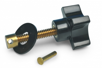 3" Filter Holder Hardware Kit - Brass Bolt, Rivet, Washer &amp; Plastic Nut Set