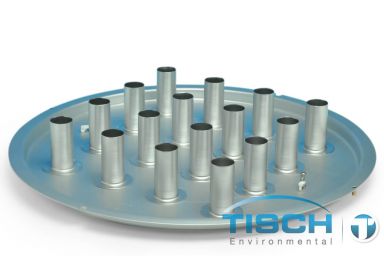 TE-6001-22, Second Stage Plate with 16 Vent Tubes