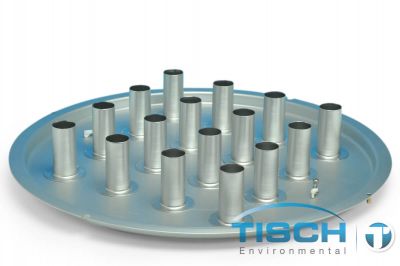 TE-6001-22, Second Stage Plate with 16 Vent Tubes