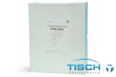TE-EPM2000, 8" x 10" Glass Fiber Filters, Numbered For TSP, 100 per box