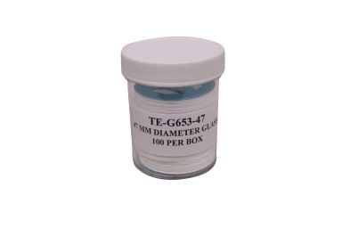TE-G653-47, 47mm Diameter Glass Fiber Filter, 100/pk