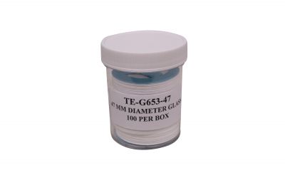 TE-G653-47, 47mm Diameter Glass Fiber Filter, 100/pk