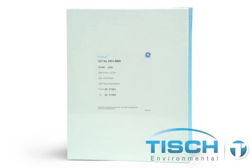 TE-QMA-100, 8" x 10" QMA Filters For PM10, 100 per box