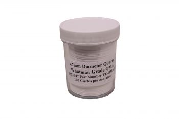 47mm Micro-Quartz Filters for PM10 Air Sampling, 100/pk