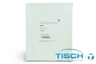 TE-QMA, 8" x 10" Quartz Filters for PM10 Sampling 25 per box