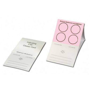 FTA Classic Card, Indicating, 4 Sample Areas Per Card, 100/Pk
