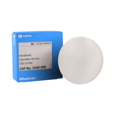 Grade 50 Filter Paper, Thin, 90mm Circle, 100/Pk