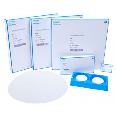 Grade GF/A Fine Retention Filter, 1.6um, 8x10in Sheet, Binder-Free, 100/Pk