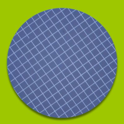 MCE Membrane Filters, Black w/White Grid, 0.45um, 25mm, Nonsterile, 100/Pk