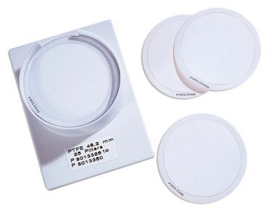 PTFE PM2.5 Air Monitoring Membrane Filter, 2.0um, 46.2 mm, Support Ring, Seq NumbeRed, 50pk