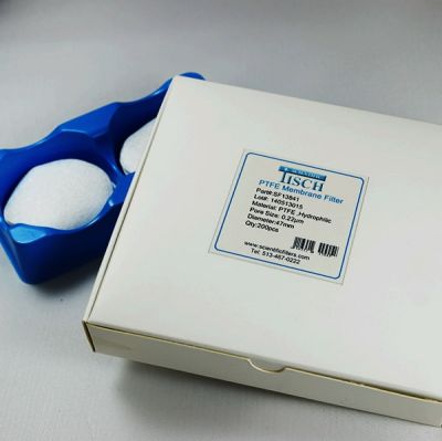PTFE Hydrophilic Membrane Filters, 0.22 um, 47mm, Nonsterile, 200/Pk