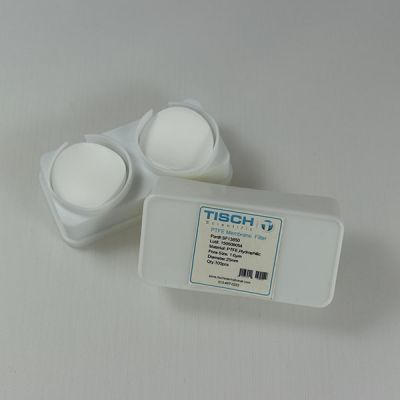 PTFE Hydrophilic Membrane Filters, 1.0um, 25mm, Nonsterile, 200/Pk