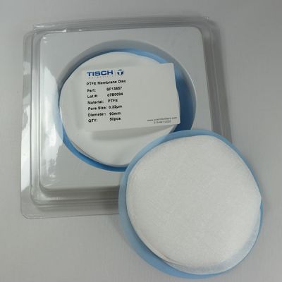PTFE Membrane Filters, 0.22 um, 90mm, Nonsterile, 50/Pk