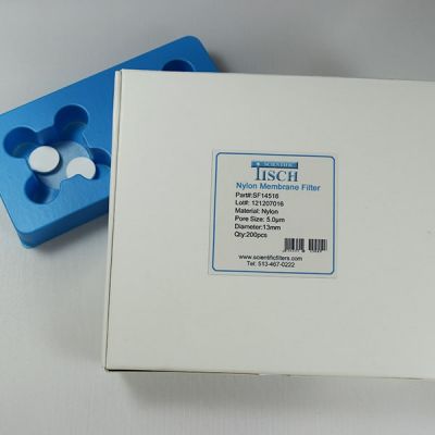 Nylon Membrane Filter, 5.0um, 13mm, Nonsterile, 200 Pk