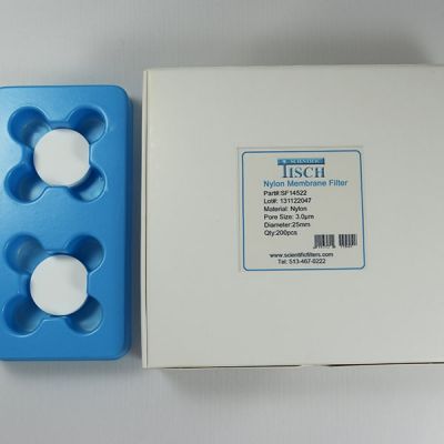 Nylon Membrane Filter, 3.0um, 25mm, Nonsterile, 200 Pk