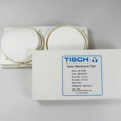 Nylon Membrane Filter, 1.0um, 47mm, Nonsterile, 200 Pk