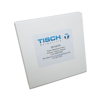 Nylon Membrane Filter, 0.45um, 142mm, Nonsterile, 50 Pk