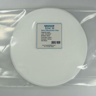 Nylon Membrane Filter, 5.0um, 142mm, Nonsterile, 50 Pk