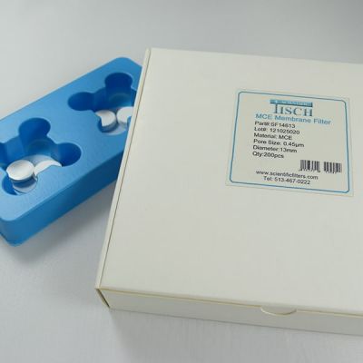 MCE Membrane Filter, 0.45um, 13mm, Nonsterile, 200 Pk