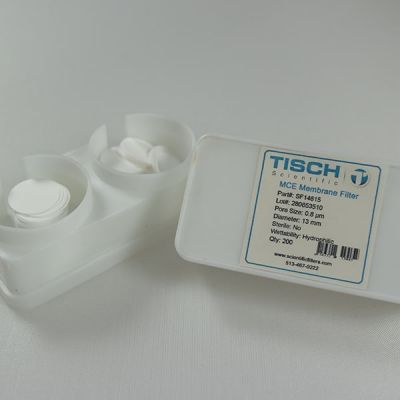 MCE Membrane Filter, 0.8um, 13mm, Nonsterile, 200 Pk