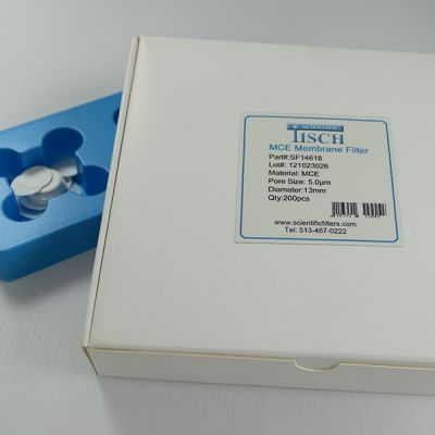 MCE Membrane Filter, 5.0um, 13mm, Nonsterile, 200 Pk