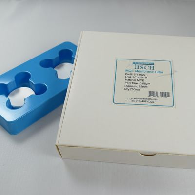 MCE Membrane Filter, 0.65 um, 25mm, Nonsterile, 200 Pk