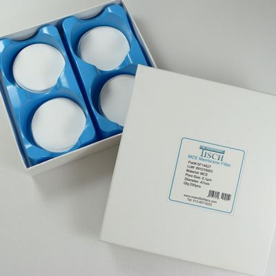 MCE Membrane Filter, 0.1um, 47mm, Nonsterile, 200 Pk
