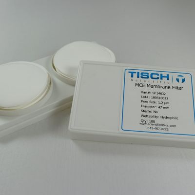 MCE Membrane Filter, 1.2um, 47mm, Nonsterile, 200 Pk